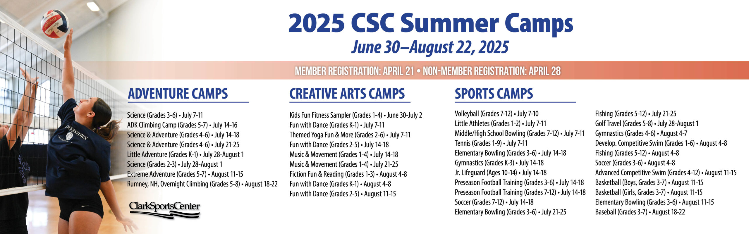 2025 Summer Camps